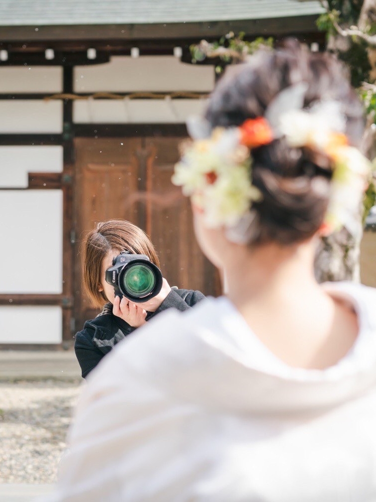 写真撮影の様子